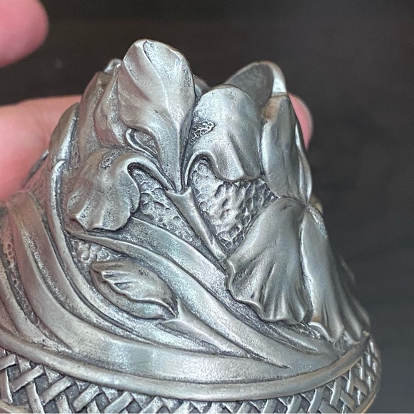 Vintage 1997 Seagull Canada Pewter Etain Zinn Pewter Candle Holders - Picture 9 of 16